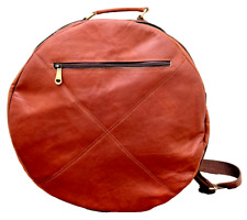 Bolsa de bateria de couro 12 x 8 "polegadas Tom Bag estojo com alça de ombro acolchoada NOVA comprar usado  Enviando para Brazil