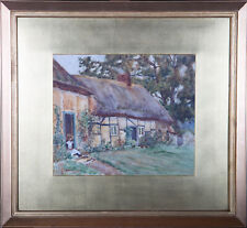 Warburton c.1900 watercolour for sale  BRADFORD-ON-AVON