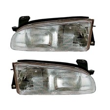 Conjunto de pares de faróis dianteiros para 93-97 Geo Prizm esquerda e direita comprar usado  Enviando para Brazil