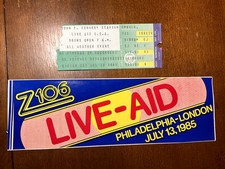 Live aid philadelphia for sale  Lafayette Hill