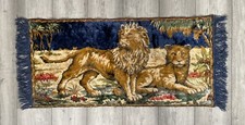 Vintage lion tapestry for sale  COVENTRY