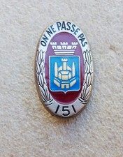 Insigne 151e régiment d'occasion  France