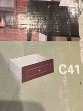 Kit de gaveta de conclusão Closetmaid C41 serve C1 gaveta de empregada doméstica de cereja escura comprar usado  Enviando para Brazil