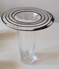 Vase cylindrique verre d'occasion  Meulan en Yvelines