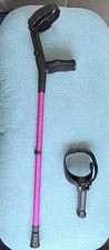 Cool crutches pink for sale  WREXHAM