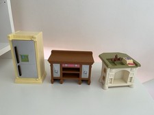 Usado, Geladeira, pia e buffet Fisher Price Loving Family 2008 comprar usado  Enviando para Brazil