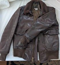 Used avirex leather for sale  Brighton