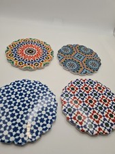 Moroccan patterned coasters for sale  COVENTRY