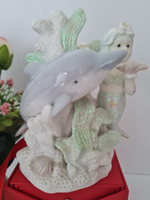 Porcelain mermaid dolphin for sale  CARDIFF