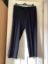 Mens navy trousers for sale  LINCOLN