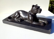Panthere bronze art d'occasion  Mouriès