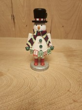 Wooden nutcracker snowman for sale  Fulton