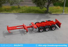 Usado, 1:87 EM140 Bausatz für teleskopierbaren Container Trailer f Herpa Umbau Eigenbau comprar usado  Enviando para Brazil