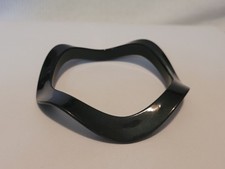 Wavy shaped black for sale  WICK