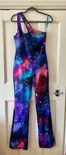 ZARA Galactica Galaxy Print Kombinezon na jedno ramię Fabrycznie nowy z metką Rzadki Rozmiar Xs / S 💫 ❤️ na sprzedaż  Wysyłka do Poland