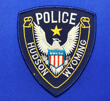 Hudson wyoming police for sale  Shipping to Ireland