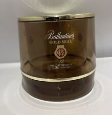 Balde de gelo acrílico colecionável publicidade uísque selo dourado Ballantines, usado comprar usado  Enviando para Brazil