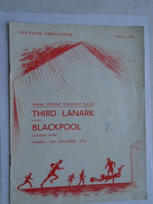 Third lanark blackpool for sale  KILWINNING
