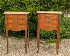 Antique french bedside for sale  BISHOP AUCKLAND