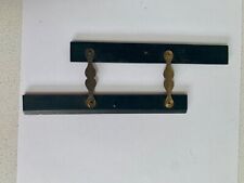 Antique ebony brass for sale  LONDON