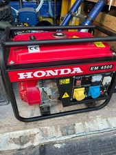 Honda em4500 portable for sale  BRIGG