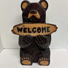 Chainsaw carved welcome for sale  Pocatello