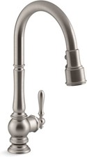 Torneira de cozinha Kohler K-99259-VS artefatos furo único puxar para baixo, aço inoxidável comprar usado  Enviando para Brazil