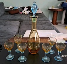 Ancien service liqueur d'occasion  Thise
