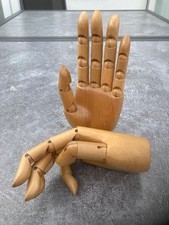 articulated wooden hands for sale  CAMBERLEY