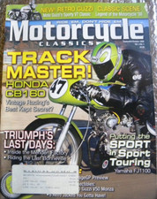Usado, Motorcycle Classics Magazine September / October . 2008 Track Master Honda CB160 comprar usado  Enviando para Brazil