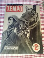 Tempo 1943 giornale usato  Visano