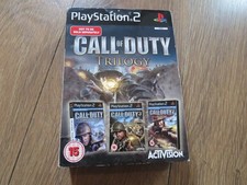 Usado, Call Of Duty Trilogy PS2 PAL Edition com deslizamento externo e todos os manuais comprar usado Usado, Call Of Duty Trilogy PS2 PAL Edition com deslizamento externo e todos os manuais comprar usado  Enviando para Brazil