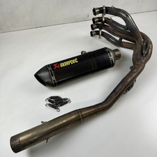 Silenciador de tubos de escape completo Kawasaki Ninja ZX600R ZX6R 2010 Akrapovic comprar usado  Enviando para Brazil