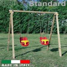 Altalena legno sedili usato  Morra de Sanctis