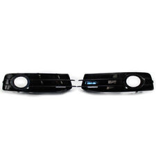 Grelha de grade de farol de neblina dianteiro preto brilhante para Audi A3 S-Line 2009-2013 L&R comprar usado  Enviando para Brazil