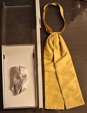 Goldener krawattenschal halssc gebraucht kaufen  Hagenbach