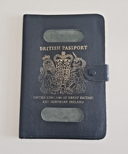 Vintage black leather for sale  ENFIELD