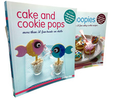 Pacote de livros de receitas Cake Cookie Pops & Whoopsies faça-me receitas COMO NOVO comprar usado  Enviando para Brazil