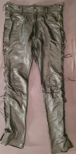 Lederhose lederjeans geschnür gebraucht kaufen  Fürth