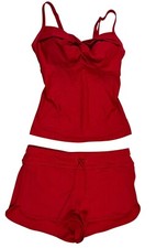 Athleta red tankini for sale  San Antonio