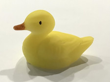 Vintage Vidro Fenton - Estatueta Miniatura de Pato Amarelo - Opala Cetim Pintado comprar usado  Enviando para Brazil
