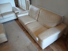 Natuzzi italian cream for sale Natuzzi italian cream for sale  ROTHERHAM
