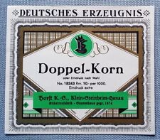 Altes schnapsetikett flaschene gebraucht kaufen Altes schnapsetikett flaschene gebraucht kaufen  Rödental