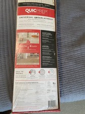 Quicprep universal underlaymen for sale  Atlantic