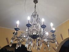 Lampadario ferro battuto usato  Bergamo