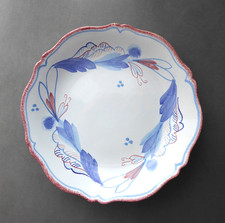 Assiette creuse faïence d'occasion  Quimper
