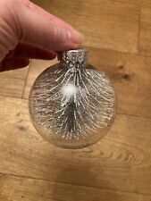 Christmas bauble transparent for sale  PURLEY