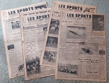Lot journaux sports d'occasion  Yzeures-sur-Creuse