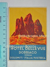 Hotel bellevue dobbiaco usato Hotel bellevue dobbiaco usato  Trieste