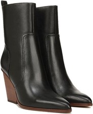 Usado, Botas femininas de couro preto Veronica Beard Logan novas com etiquetas/ob 9M comprar usado  Enviando para Brazil